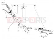 gilera 2009 Runner 50 ST Pure Jet Handlebars - Master cil.