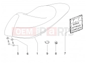GILERA Runner 50 ST Pure Jet Saddle/seats
