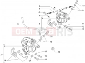 GILERA Runner 50 Pure Jet Brakes pipes - Calipers