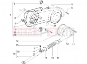 GILERA Runner 50 Pure Jet Crankcase cover - Crankcase cooling