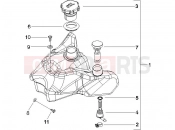 GILERA Runner 50 Pure Jet Oil tank
