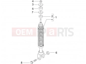 GILERA Runner 50 Pure Jet Rear suspension - Shock absorber/s