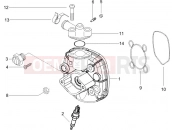 gilera 2010 Runner 50 Pure Jet Cylinder head cover