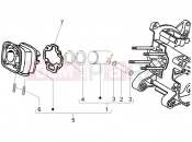 gilera 2010 Runner 50 Pure Jet Cylinder-piston-wrist pin unit