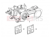 gilera 2010 Runner 50 Pure Jet Engine, assembly