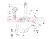 gilera 2010 Runner 50 Pure Jet Fuel tank
