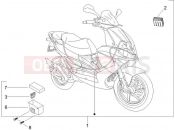 gilera 2010 Runner 50 Pure Jet kábelezés