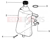 GILERA Runner 50 Purejet Expansion tank
