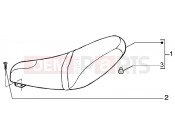 GILERA Runner 50 Purejet Saddle