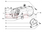 gilera Runner 50 Purejet ékszíjfedél