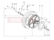 gilera 2006 Runner 50 Race Pure Jet Front wheel