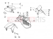 GILERA Runner 50 SP -SC- Wheel huosing - Mudguard