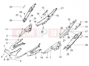 gilera 2008 Runner 50 SP -SC- Side cover - Spoiler