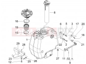 gilera 2010 Runner 50 SP Benzin tank