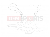 GILERA Runner 50 SP Driving mirror/s