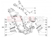 GILERA Runner 50 SP váz