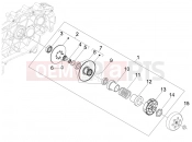 GILERA Runner 50 SP Driven pulley