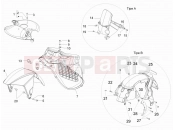 GILERA Runner 50 SP Wheel huosing - Mudguard