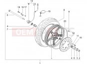 GILERA Runner 50 SP Front wheel