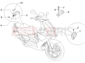 GILERA Runner 50 SP kezelőszervek - akkumulátor
