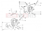gilera 2005 Runner 50 SP Race Brakes pipes - Calipers
