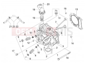 GILERA Runner 125 ST 4T Head unit - Valve