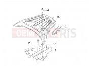 gilera 2010 Runner 125 ST 4T Rear luggage rack