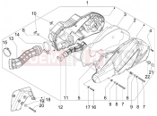 gilera 2013 Runner 125 ST 4T Air filter