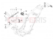 GILERA Runner 125 ST 4T zárak