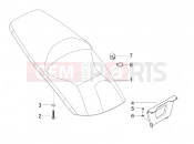 GILERA Runner 125 ST 4T Saddle/seats