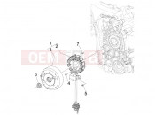 GILERA Runner 125 ST 4T Flywheel magneto