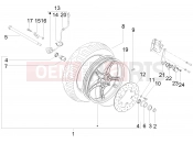 GILERA Runner 125 ST 4T Front wheel