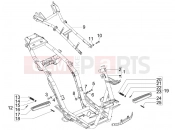 GILERA Runner 125 ST 4T Frame/bodywork