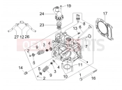 GILERA Runner 200 ST 4T Head unit - Valve