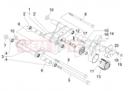 GILERA Runner 200 ST 4T Swinging arm