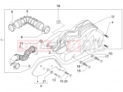 gilera 2005 Runner 125 VX 4T Air filter