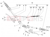 gilera 2005 Runner 125 VX 4T Handlebars - Master cil.