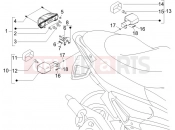 GILERA Runner 125 VX 4T hátsó lámpa - irányjelző