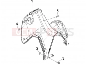 GILERA Runner 125 VX 4T Front glove-box - Knee-guard panel