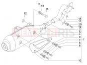 GILERA Runner 125 Race VX 4T Silencer