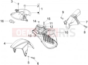 GILERA Runner 125 Race VX 4T Wheel huosing - Mudguard