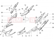 GILERA Runner 125 VX 4T -SC- Side cover - Spoiler