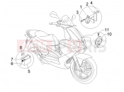 gilera 2007 Runner 125 VX 4T -SC- Remote control switches - Battery - Horn