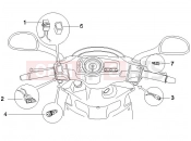 gilera 2007 Runner 125 VX 4T -SC- Selectors - Switches - Buttons