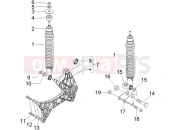 gilera 2007 Runner 125 VX 4T Serie Speciale Rear suspension - Shock absorber/s