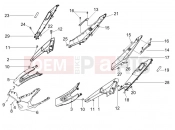 gilera 2007 Runner 125 VX 4T Serie Speciale oldal burkolat - idomzat