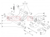 GILERA Runner 200 VXR 4T (ZAPM464) Swinging arm