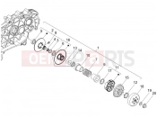 GILERA Runner 200 VXR 4T (ZAPM464) Driven pulley