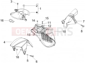 GILERA Runner 200 Race VXR 4T Wheel huosing - Mudguard