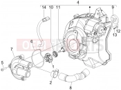 gilera 2006 Runner 200 Race VXR 4T Cooler pump